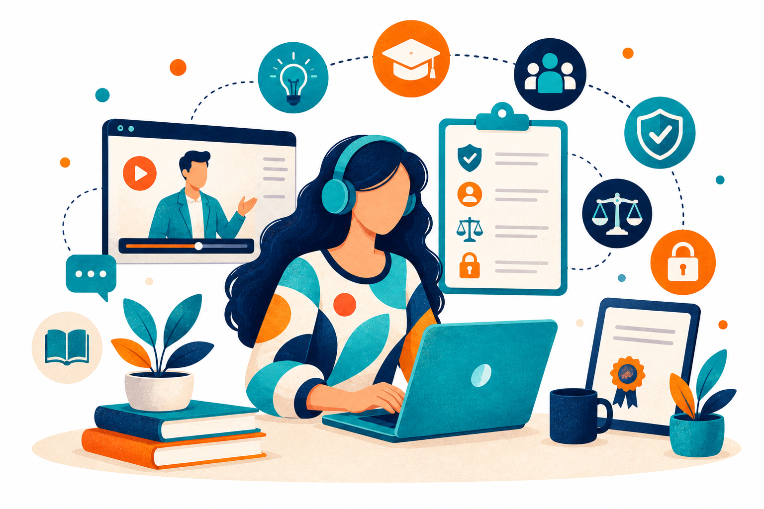 Online Learning In Line With UGC Guidelines
