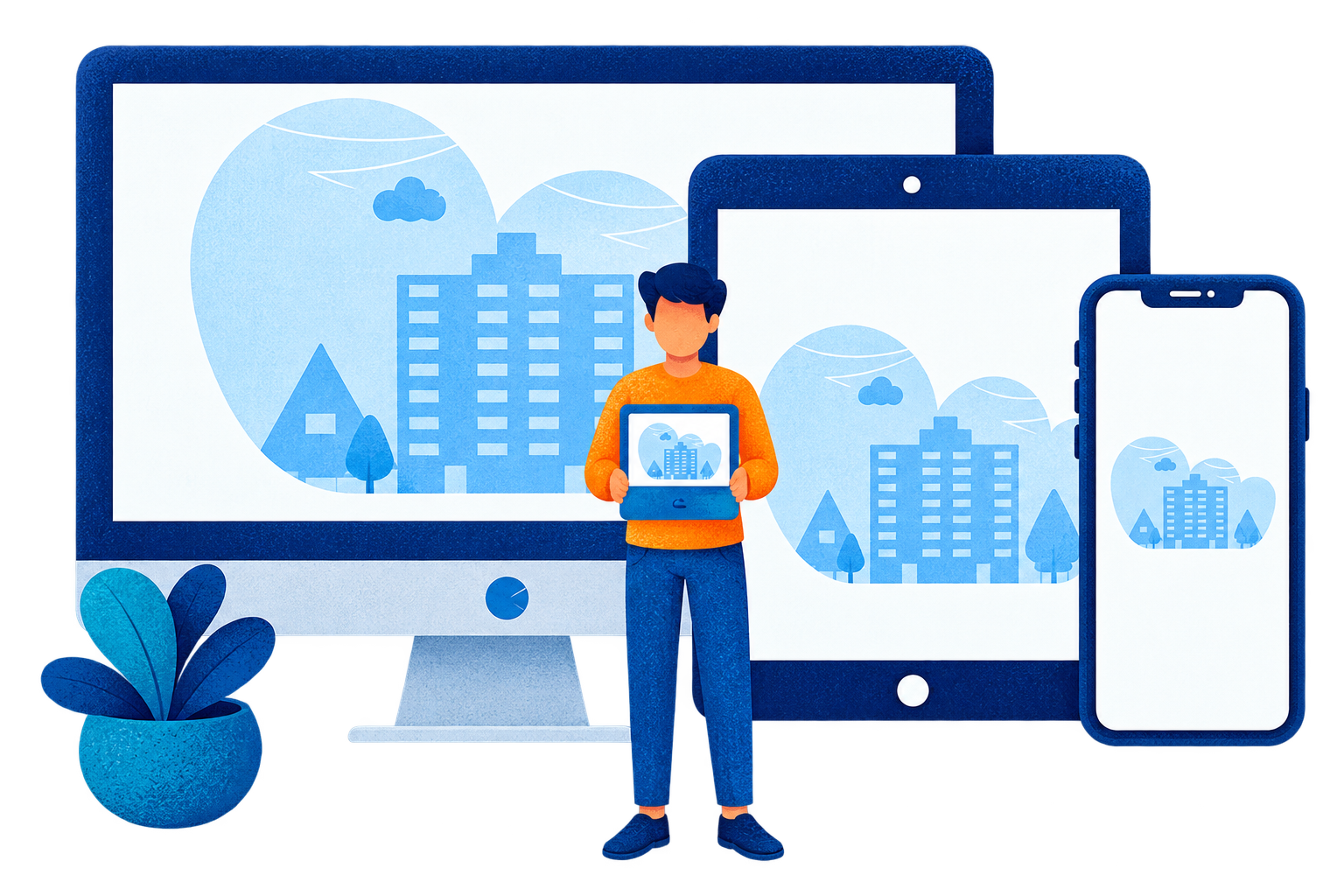 Customized online academy with unique brand identity