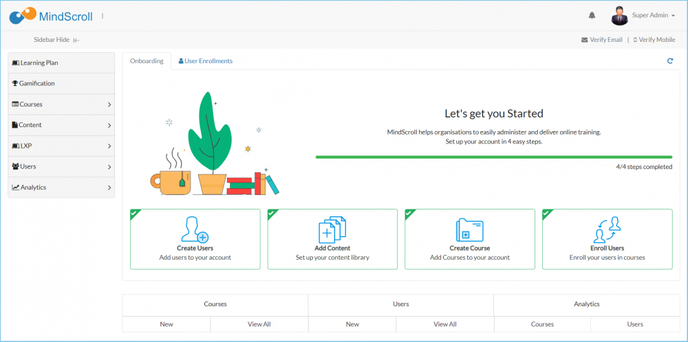 Admin Dashboard